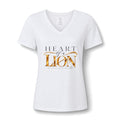 Heart Of A Lion | V-Neck T-Shirt