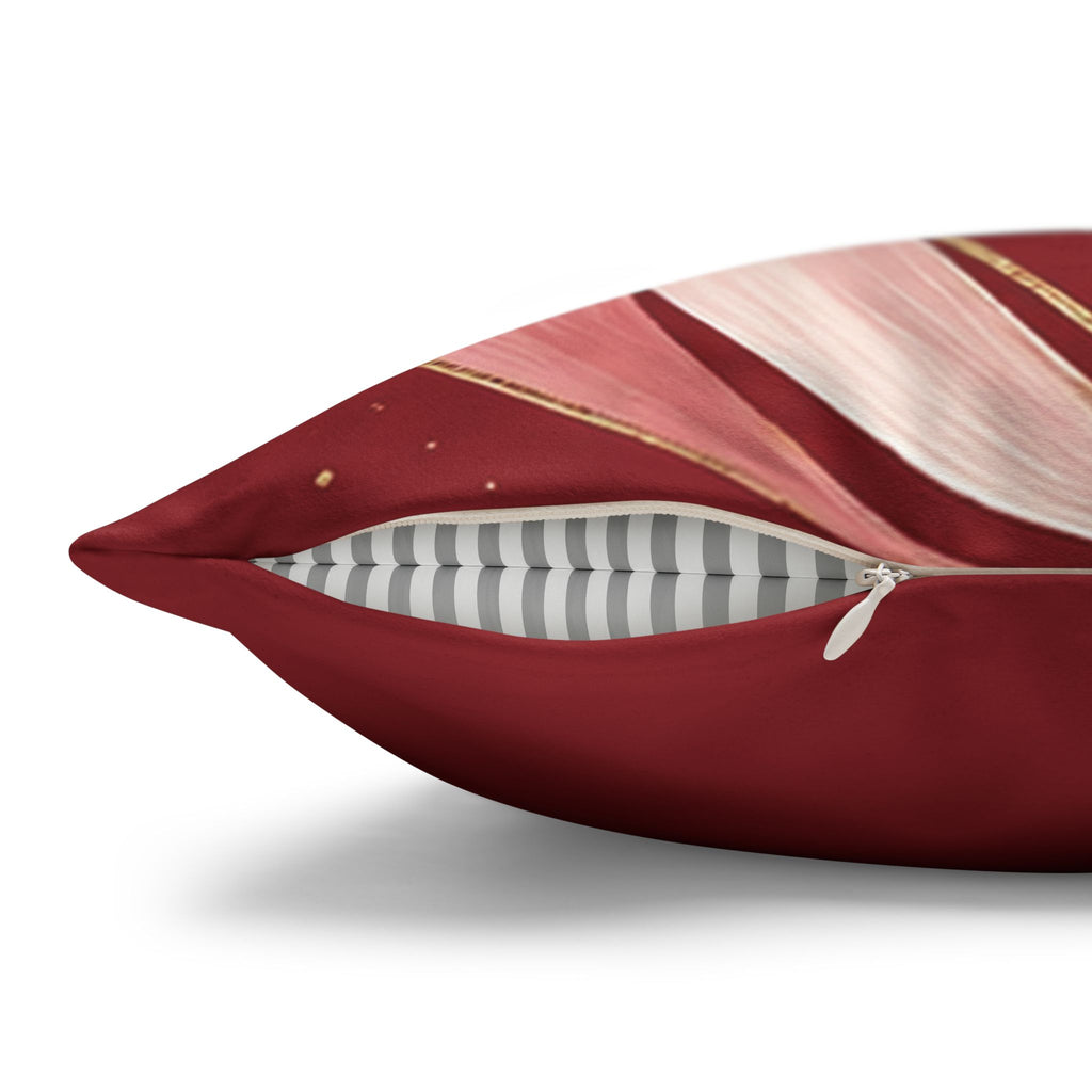Shooting Star Faux Suede Square Pillow Cover