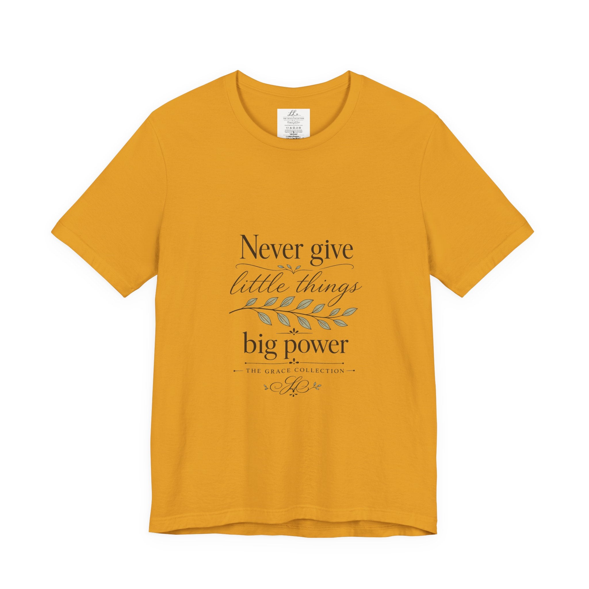 Never Give Little Things Big Power - Women's Tee