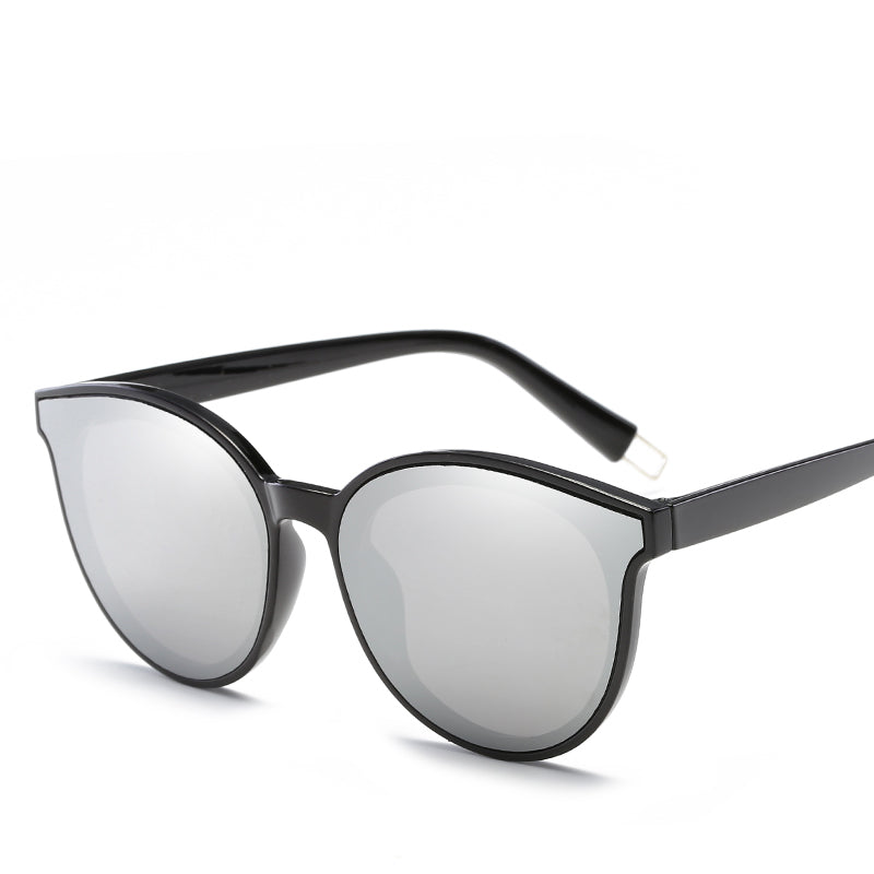 Grace Retro Cat Eye Sunglasses with Luxury Mirror Coating