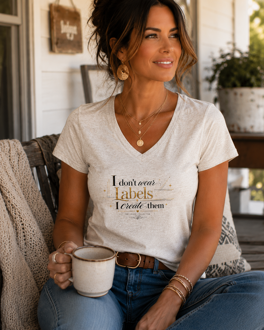 "I don't wear labels I create them" Women's  Tee