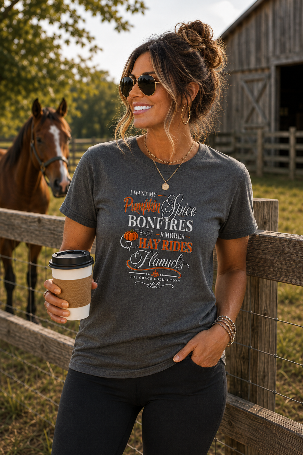 "I Want My Pumpkin Spice"  Women's  Tee