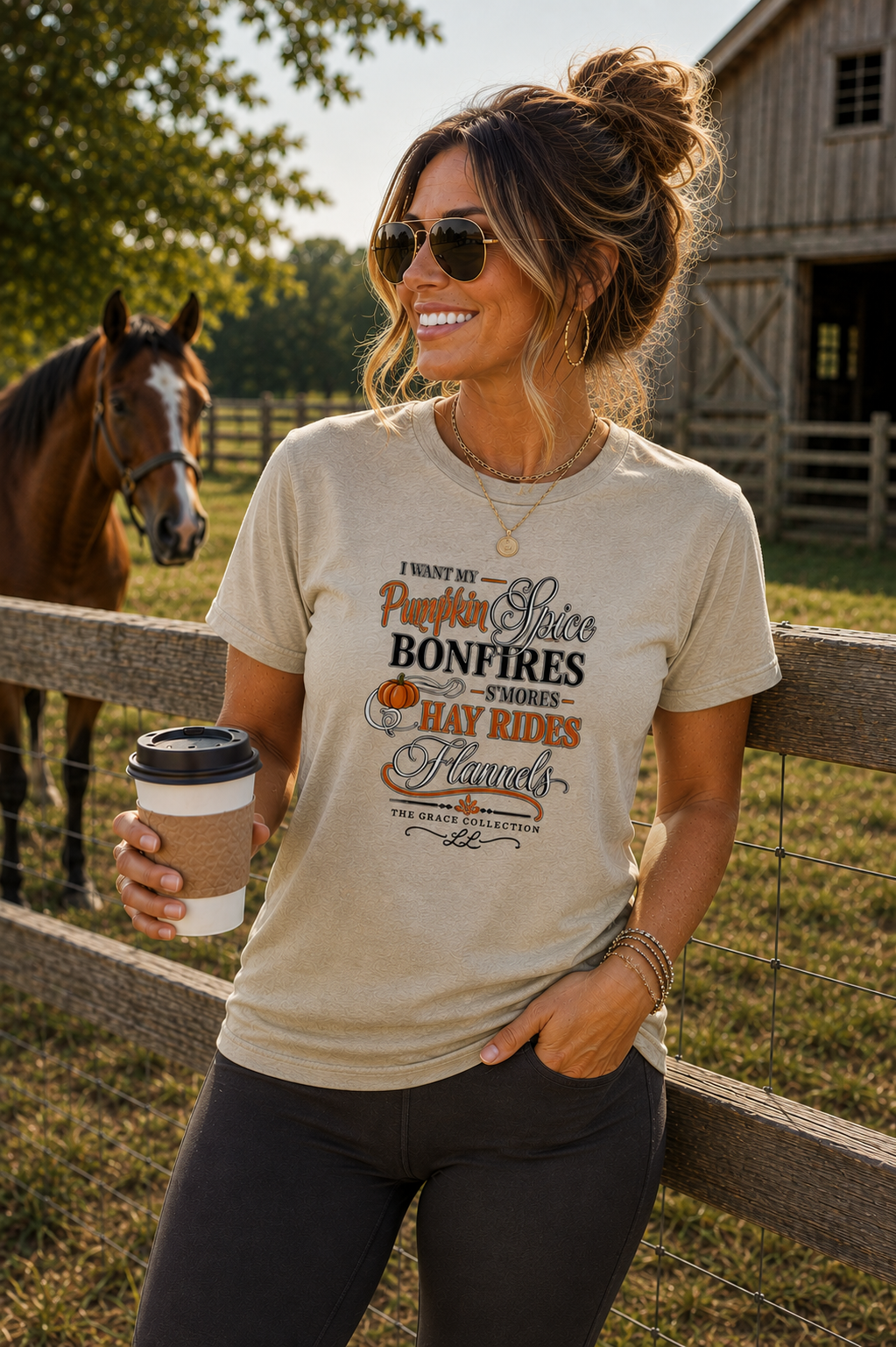 "I Want My Pumpkin Spice"  Women's  Tee