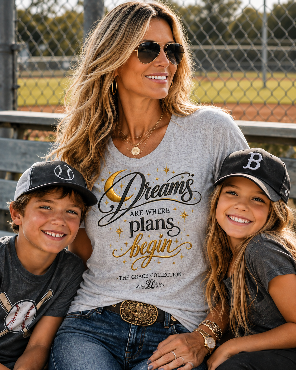 Dreams Are Where Plans Begin  - Woman's T- Shirt