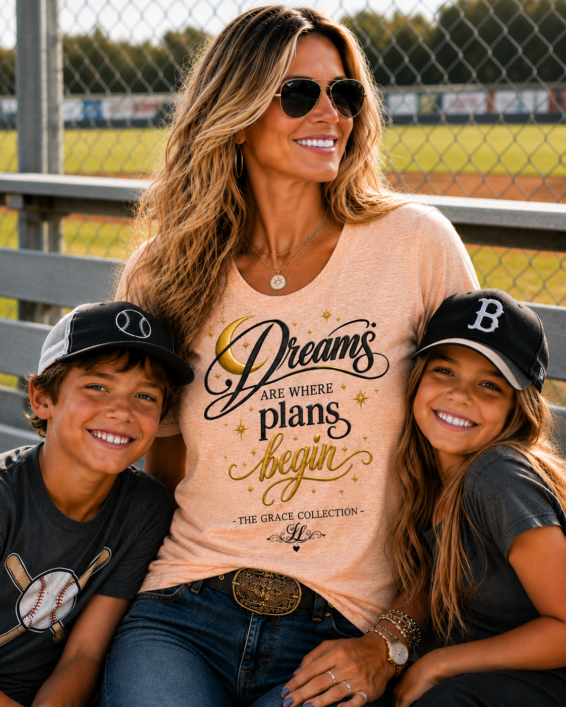 Dreams Are Where Plans Begin  - Woman's T- Shirt