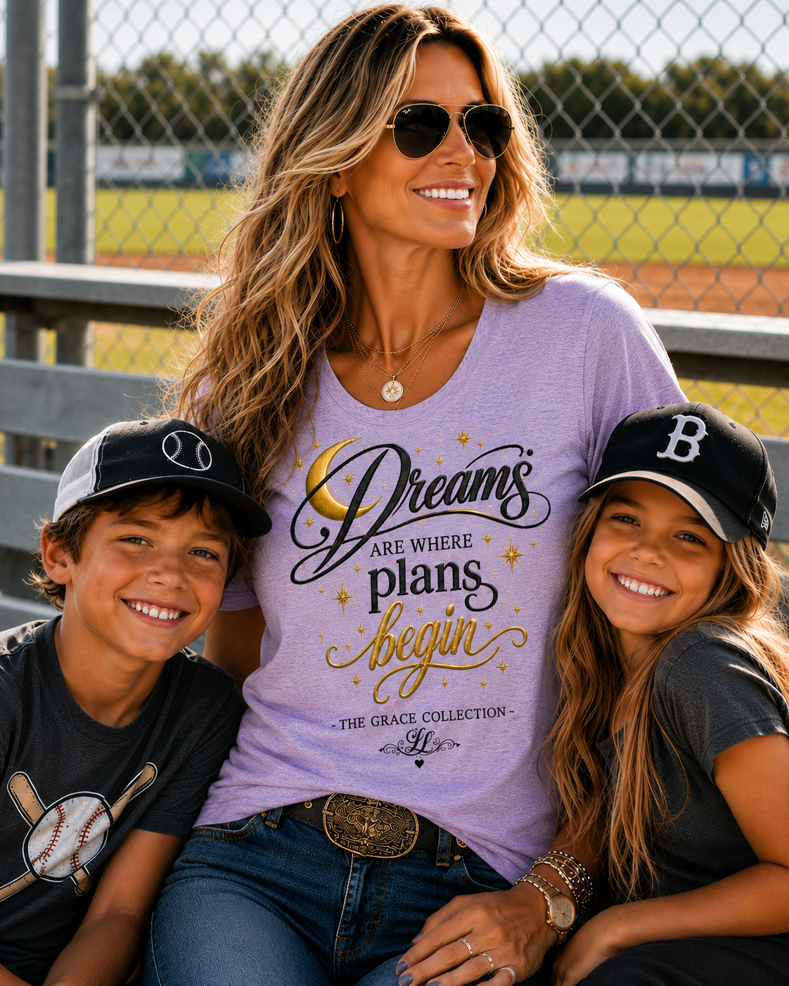 Dreams Are Where Plans Begin  - Woman's T- Shirt