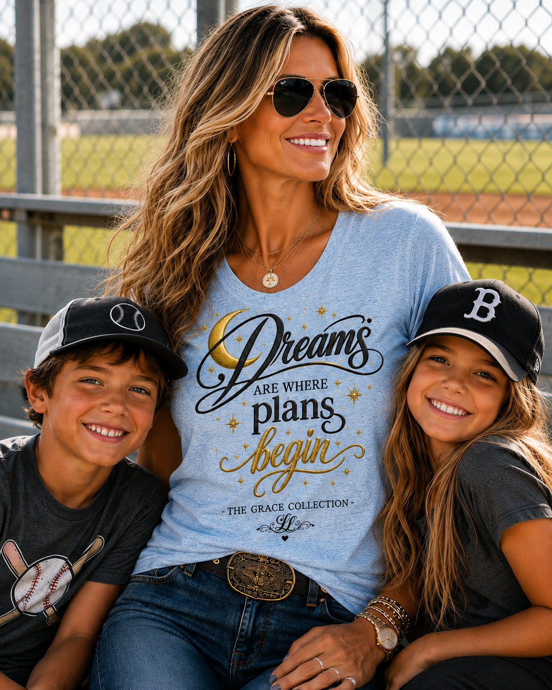 Dreams Are Where Plans Begin  - Woman's T- Shirt