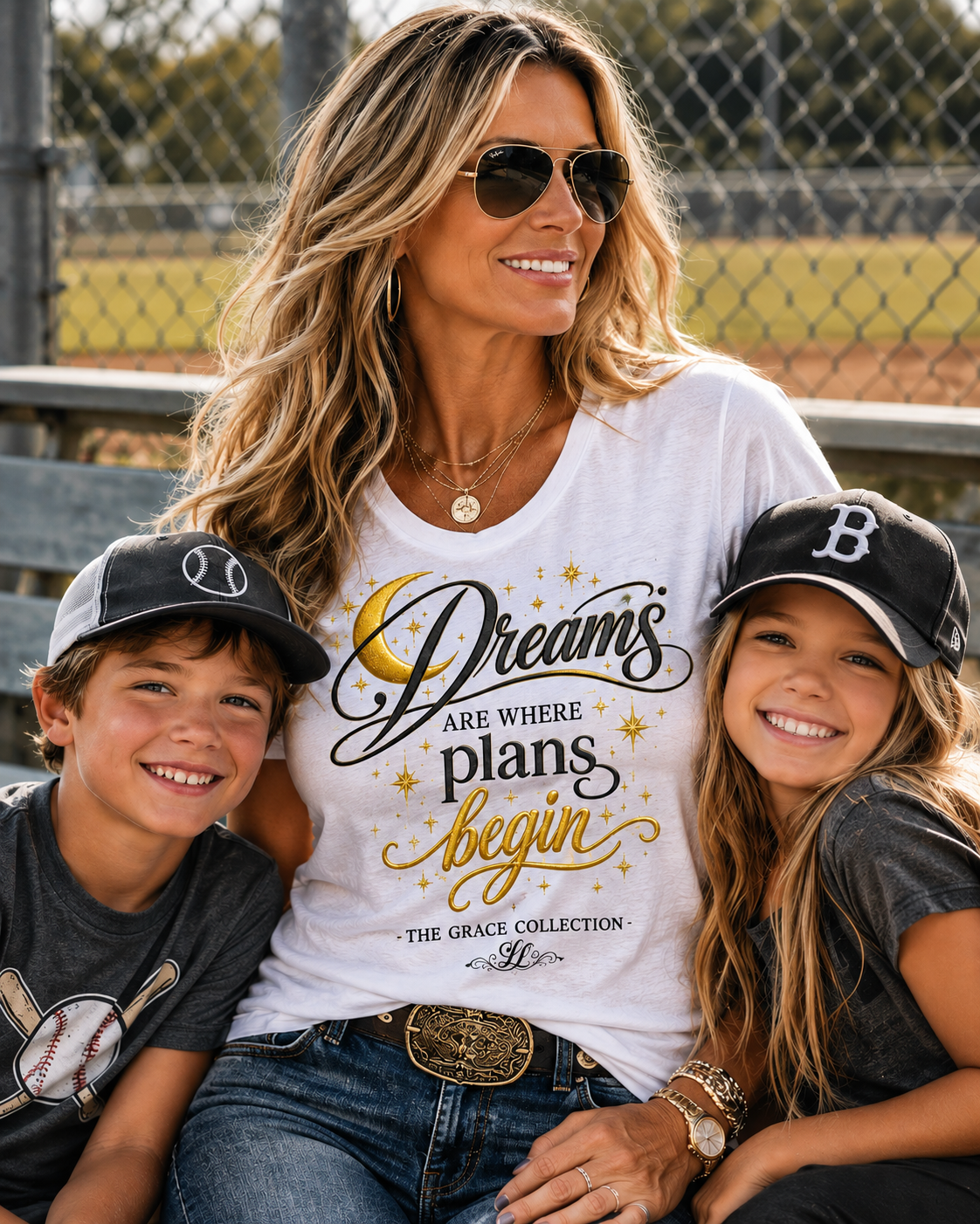 Dreams Are Where Plans Begin  - Woman's T- Shirt