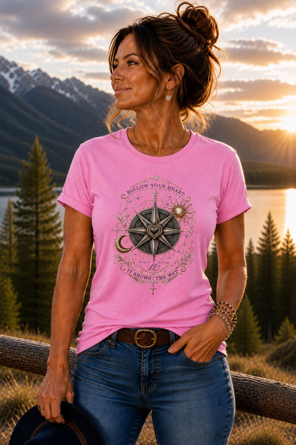 Celestial Compass Tee