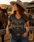Rust and Rhinestones" -  Women's Tee