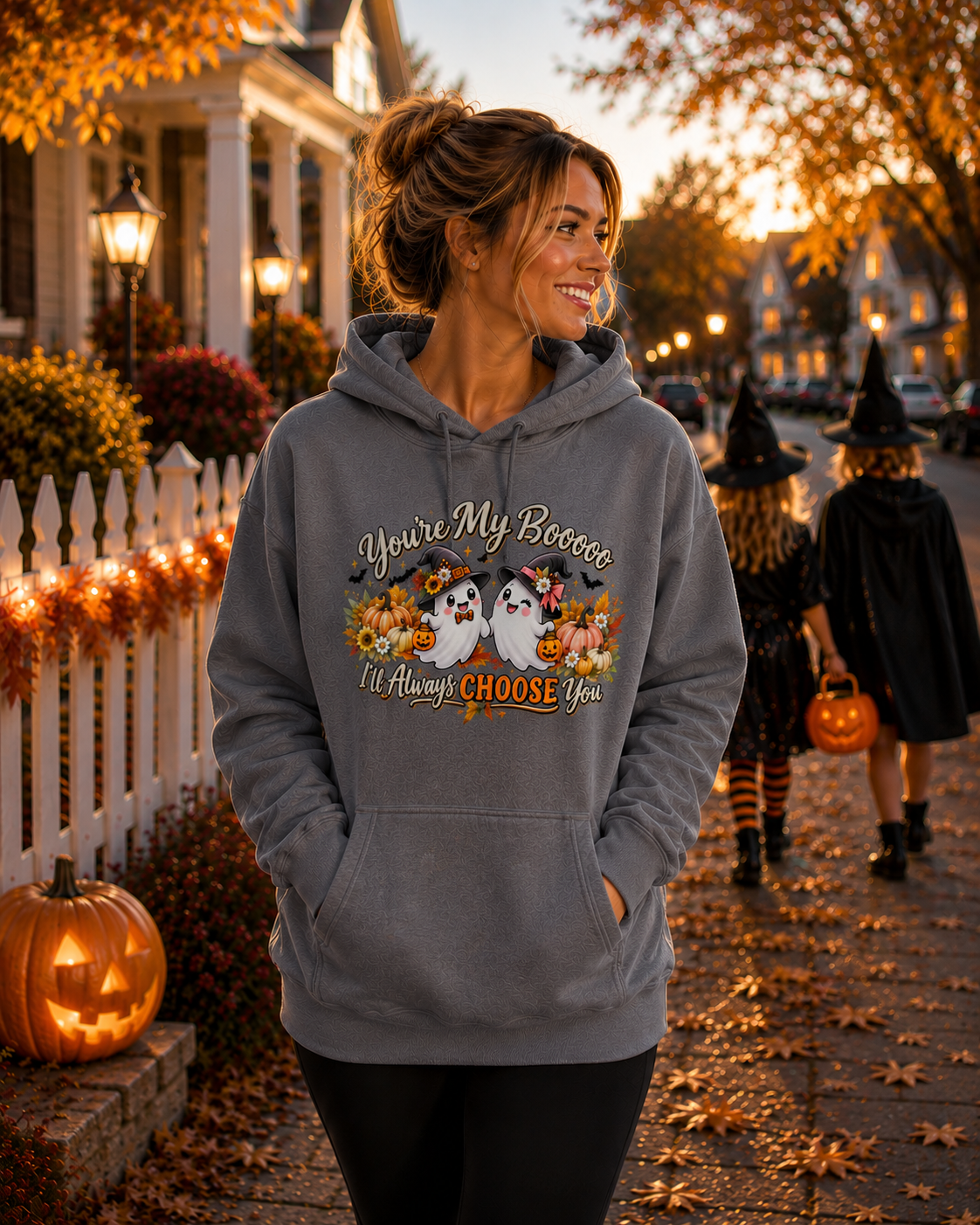 "Your My Booooo I'll Always Choose You" Hoodie Sweatshirt