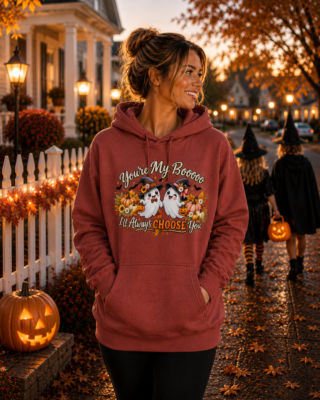 "Your My Booooo I'll Always Choose You" Hoodie Sweatshirt