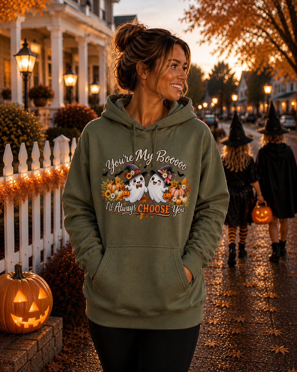 "Your My Booooo I'll Always Choose You" Hoodie Sweatshirt