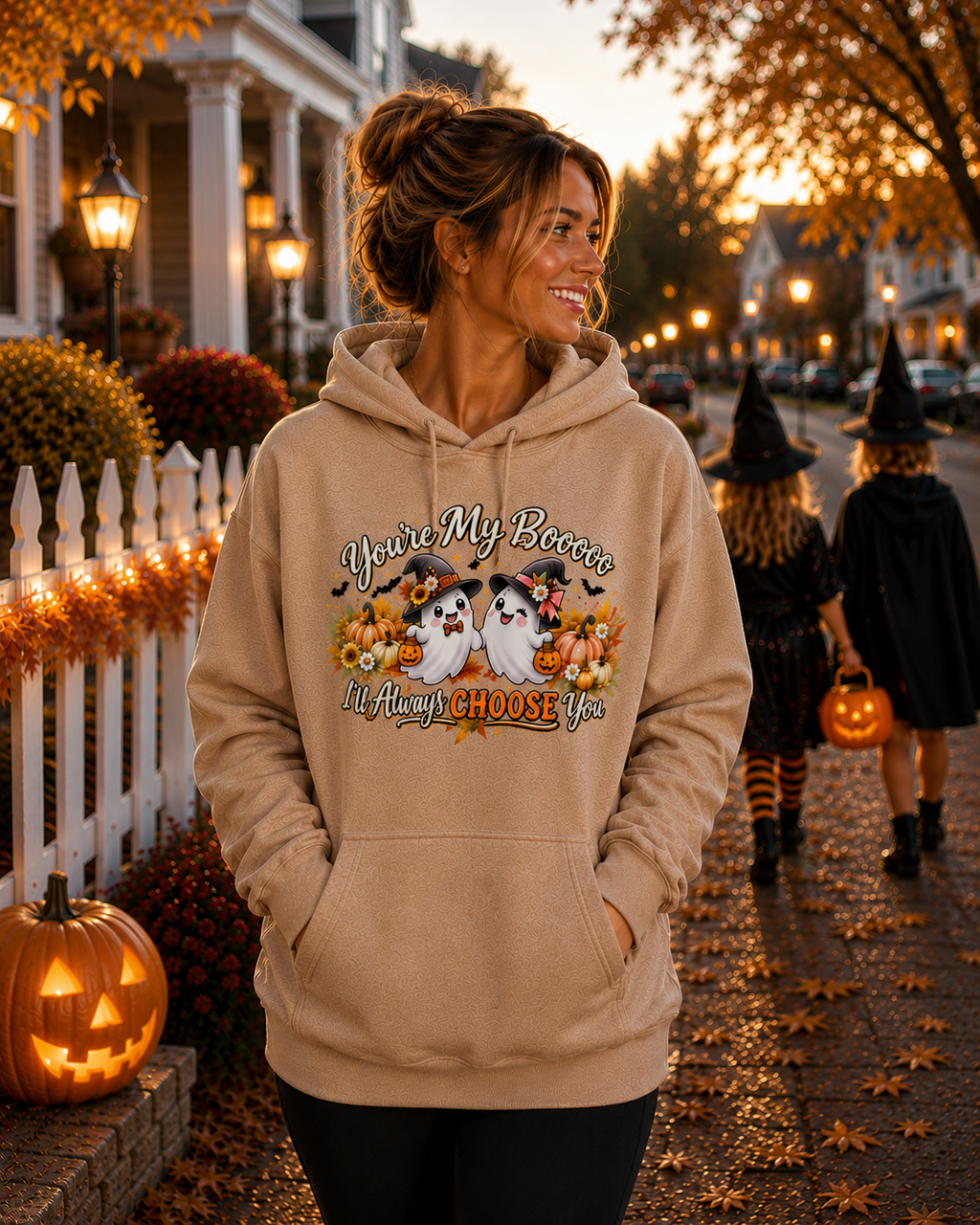 "Your My Booooo I'll Always Choose You" Hoodie Sweatshirt