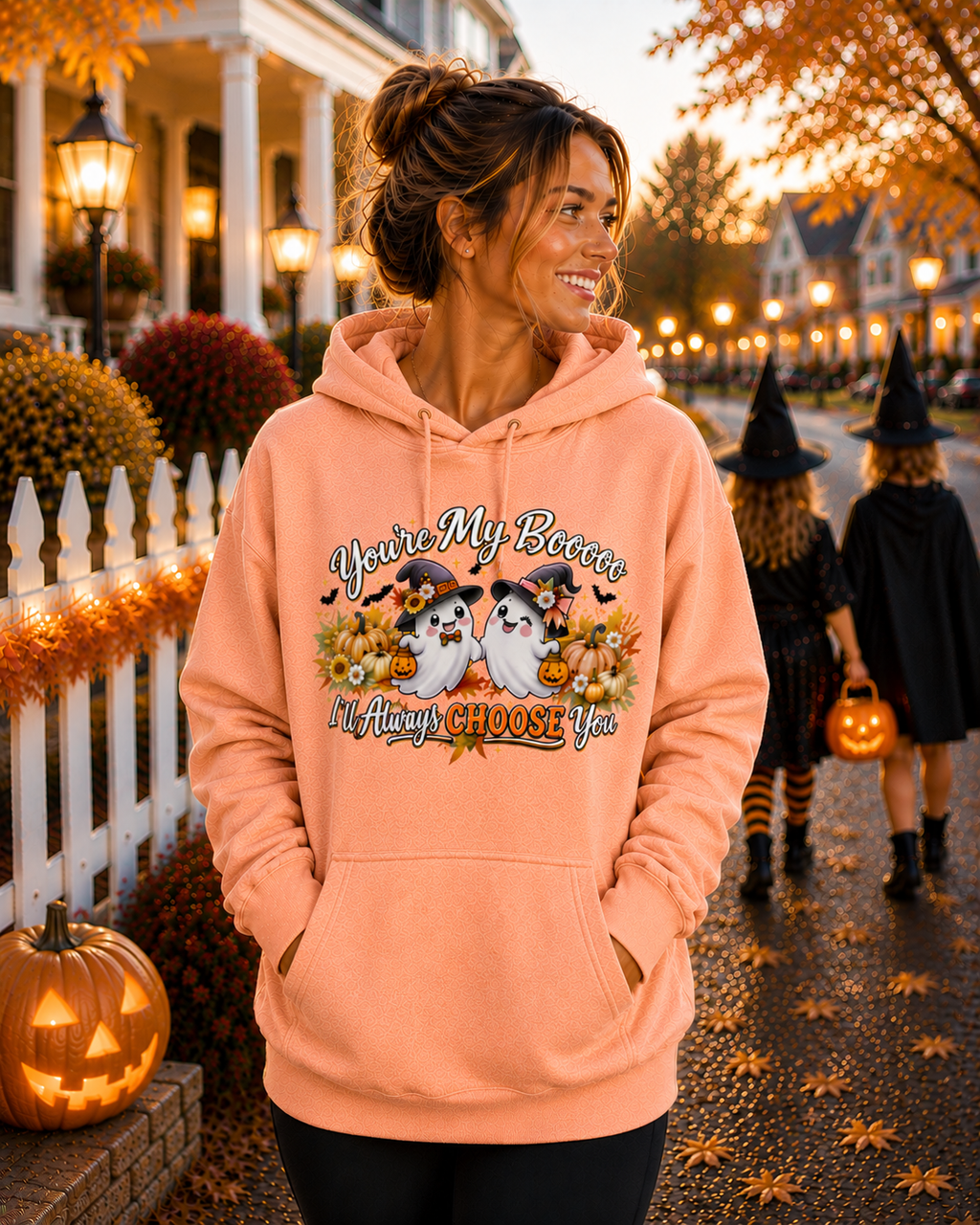 "Your My Booooo I'll Always Choose You" Hoodie Sweatshirt