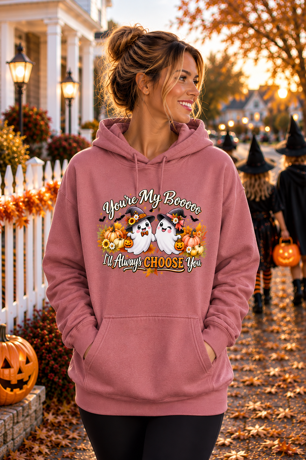 "Your My Booooo I'll Always Choose You" Hoodie Sweatshirt