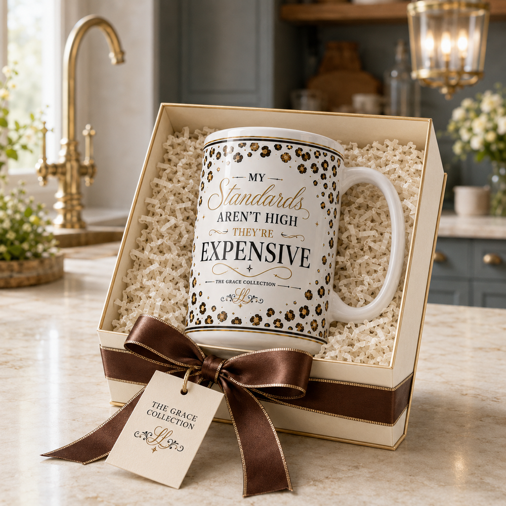 My Standards Aren't High, They're Expensive - 15 oz ceramic mug