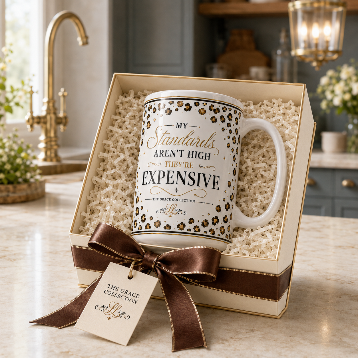 My Standards Aren't High, They're Expensive - 15 oz ceramic mug