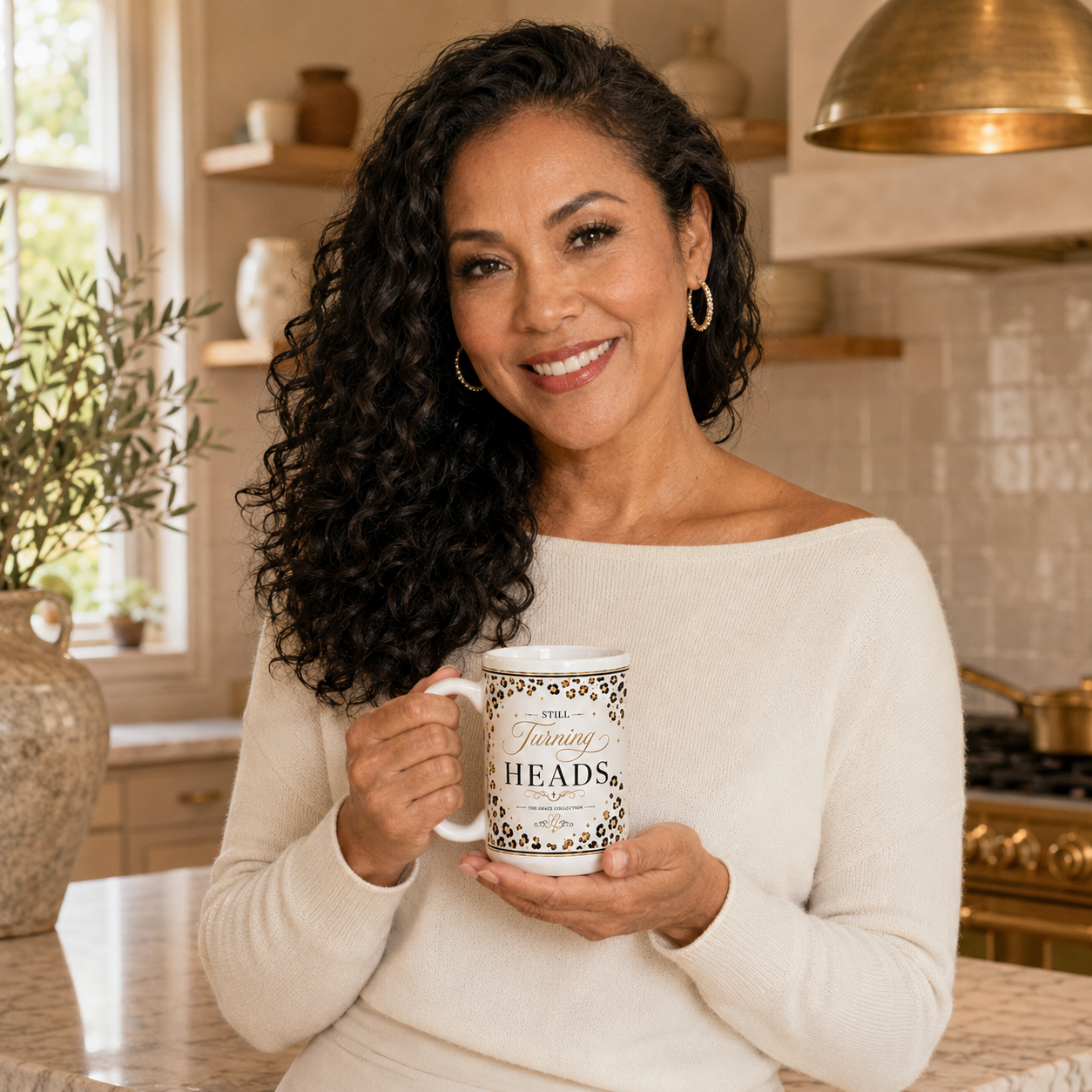 Still Turning Heads - 15 oz ceramic mug