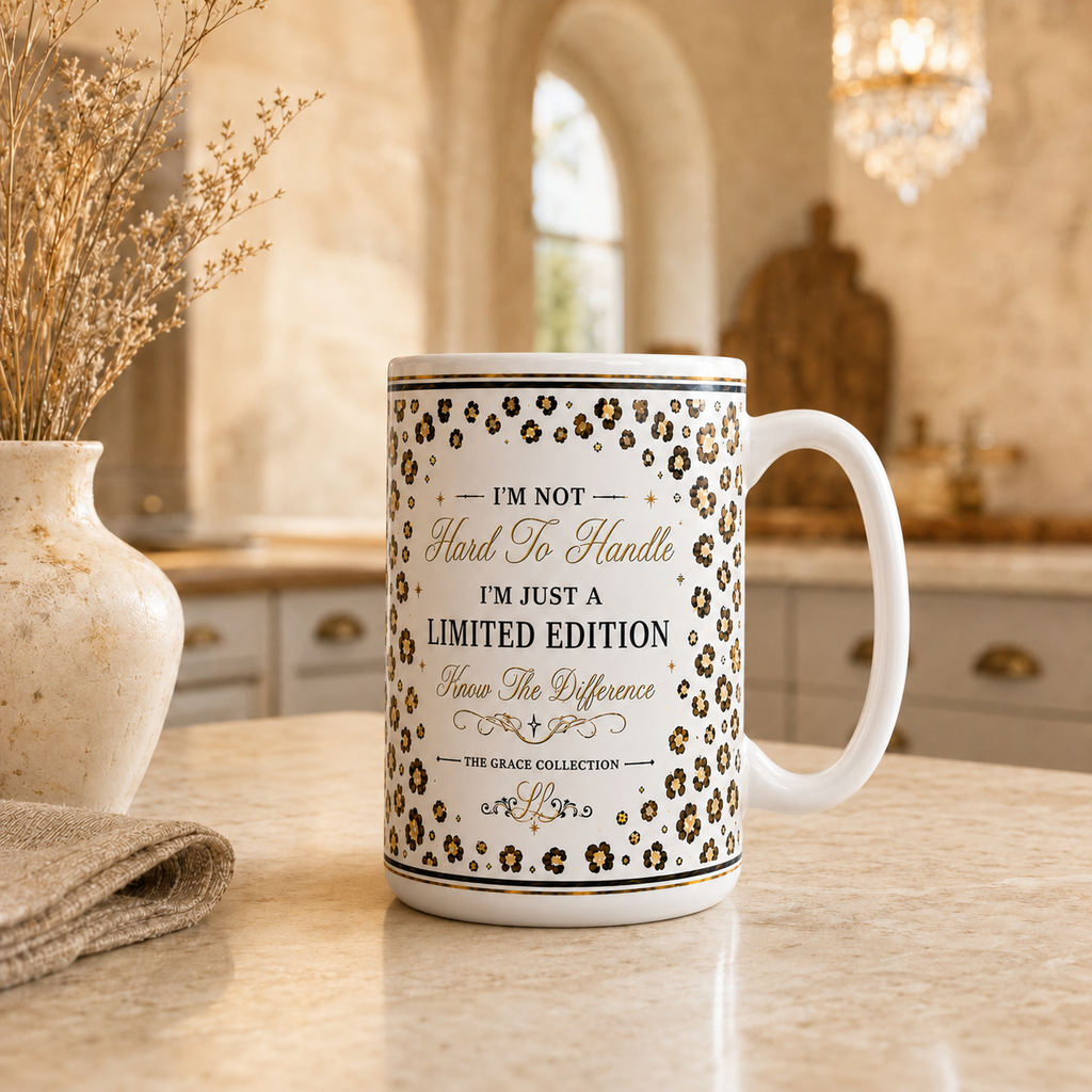 I’m Not Hard To Handle, I’m Just a Limited Edition - 15 oz ceramic mug