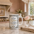 I’m Too Glam to Give a Damn - 15 oz ceramic mug
