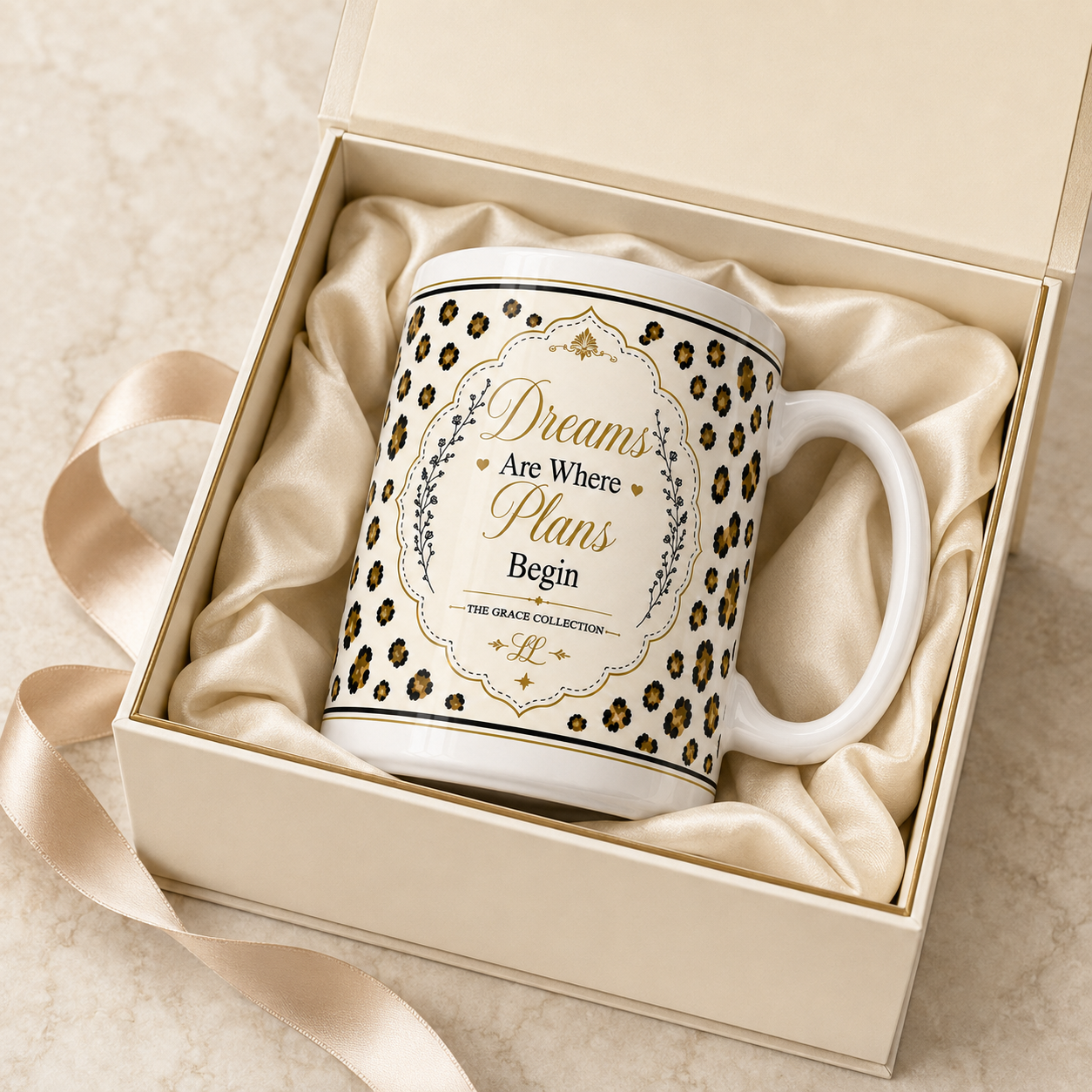 Dreams Are Where Plans Begin - 15 oz ceramic mug