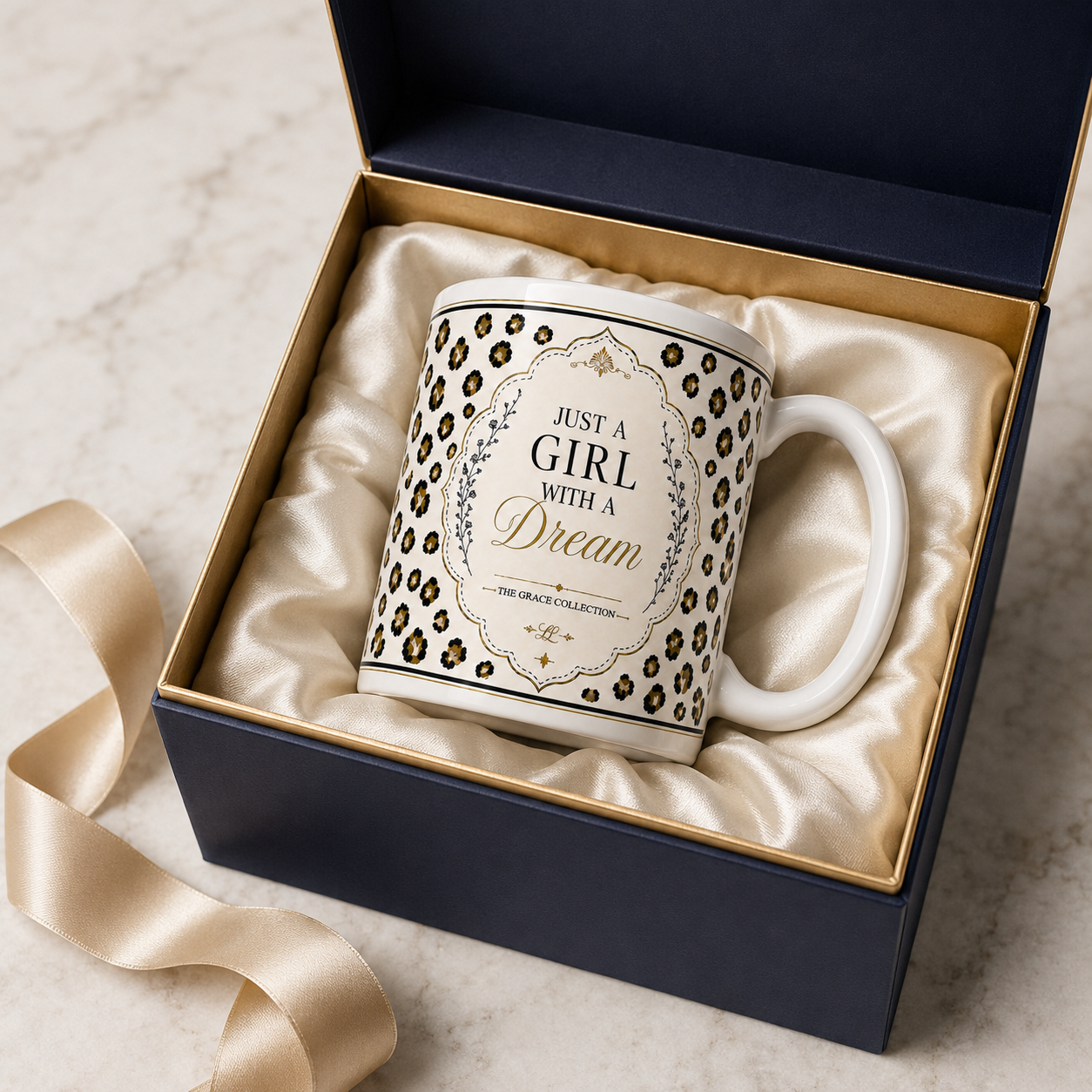 Just A Girl With A Dream  - 15 oz ceramic mug