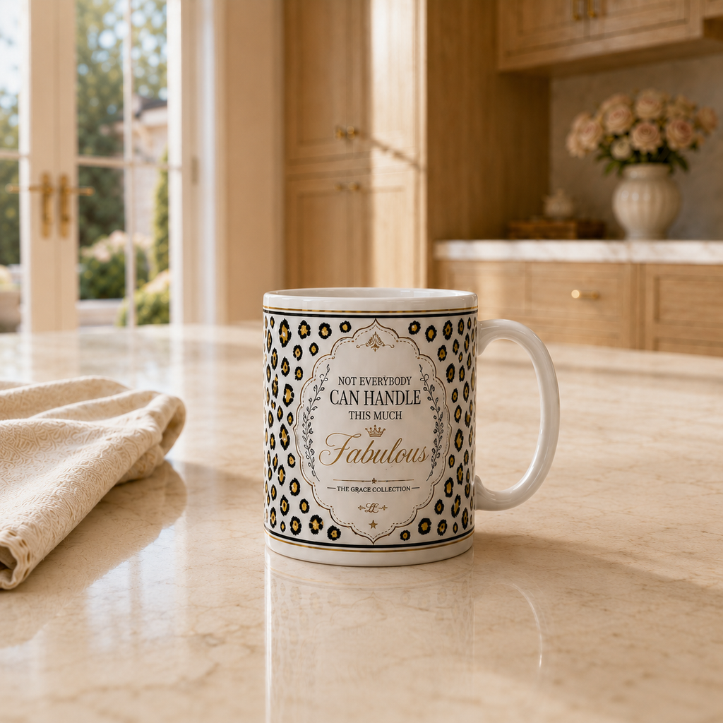 Not Everybody Can Handle This Much Fabulous - 15 oz ceramic mug