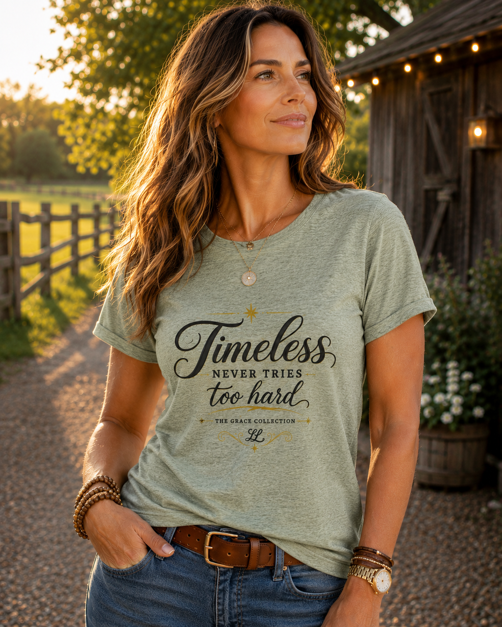 Timeless Tee — Women's 'Timeless Too Hard' Relaxed Graphic T-Shirt