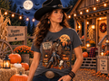 Spooky Season Y'all -  Halloween Fall Graphic T-Shirt