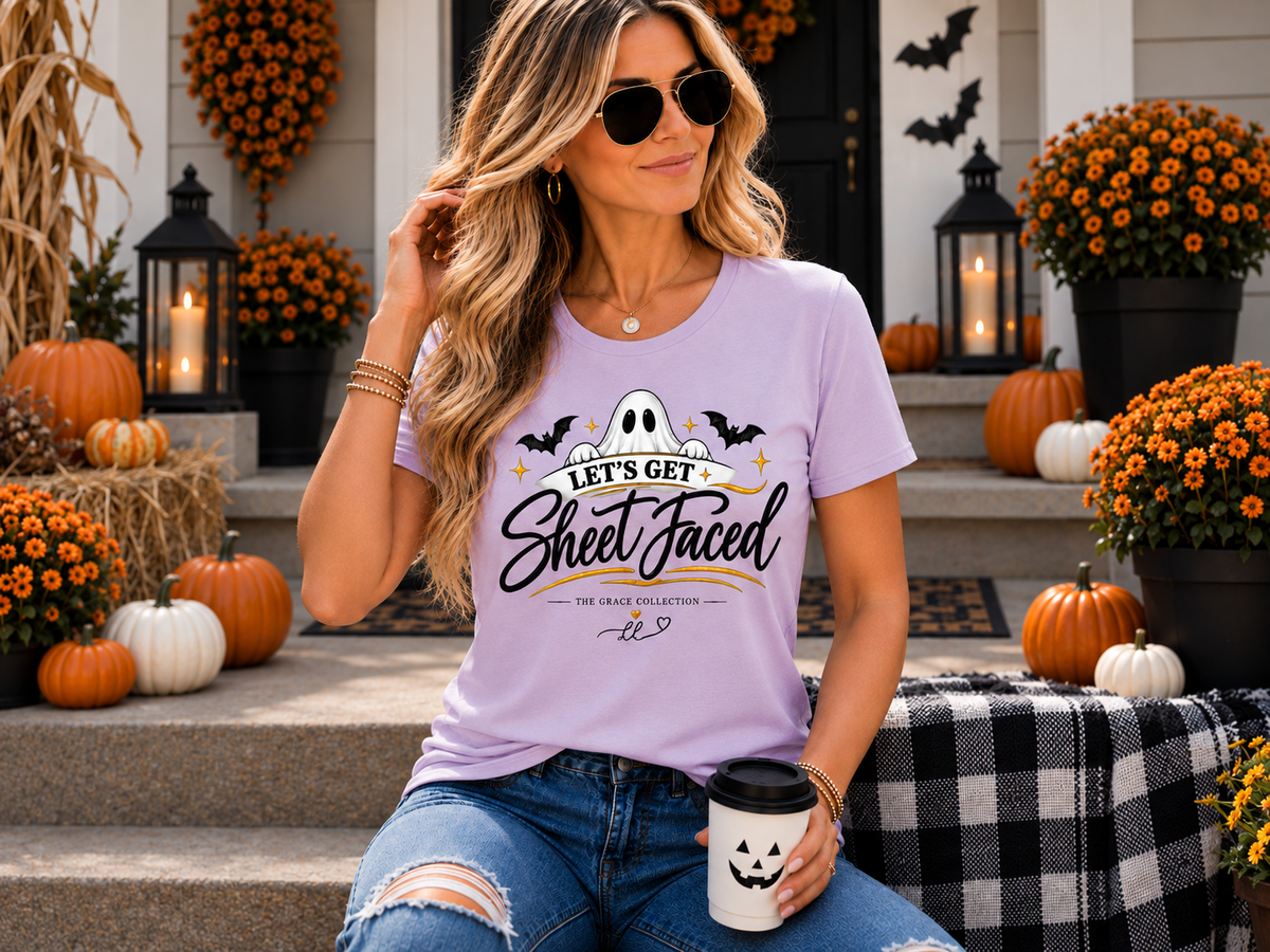 "Let’s Get Sheet Faced"  Women's Tee