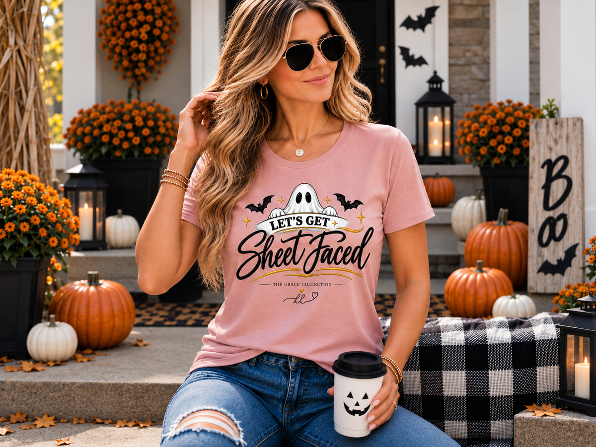 "Let’s Get Sheet Faced"  Women's Tee