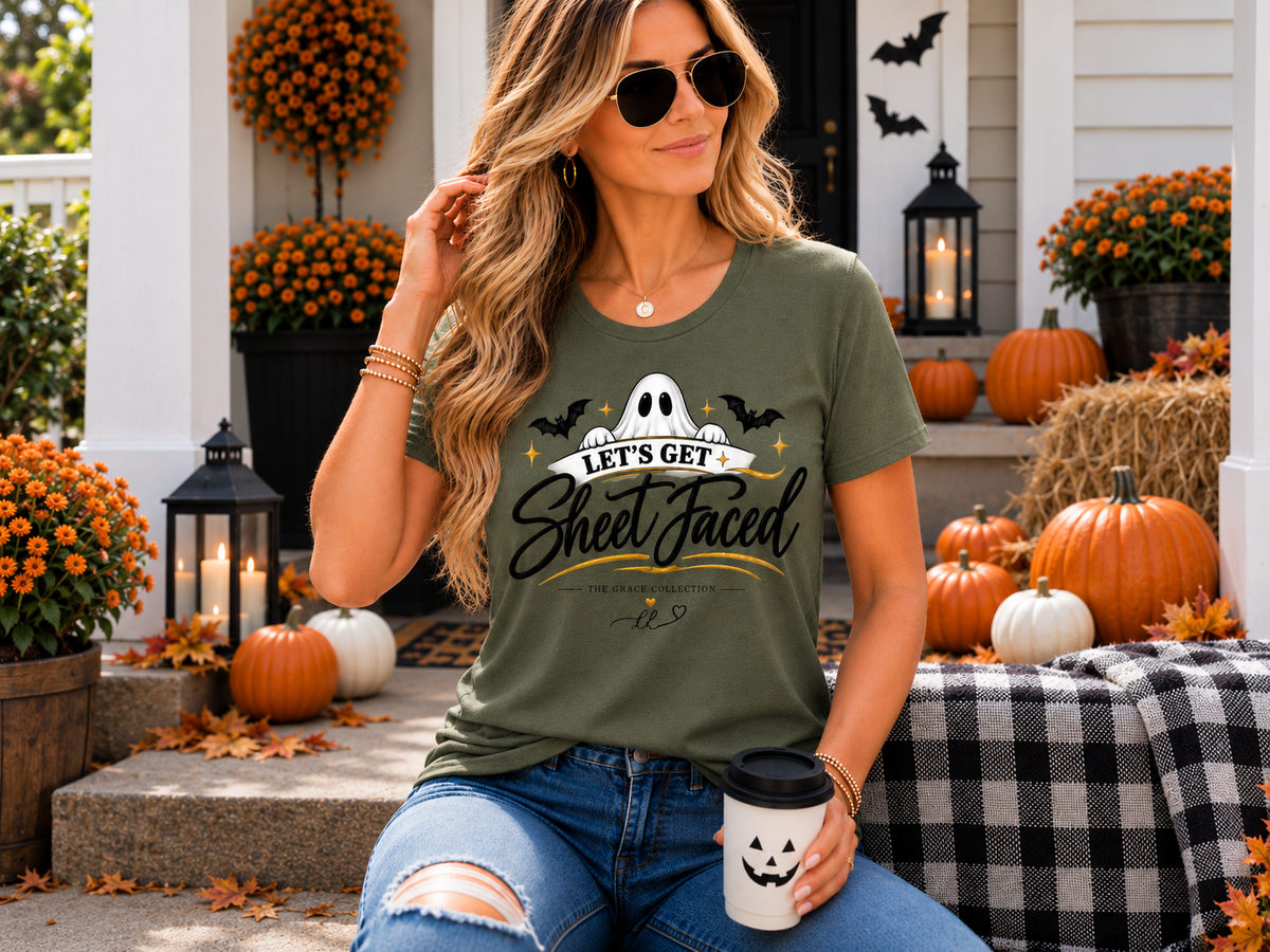 "Let’s Get Sheet Faced"  Women's Tee