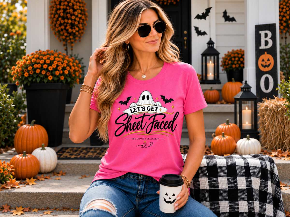 "Let’s Get Sheet Faced"  Women's Tee