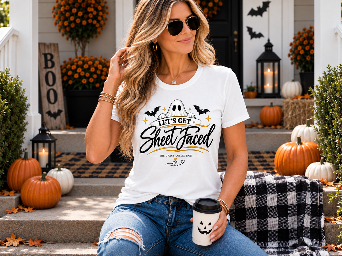 "Let’s Get Sheet Faced"  Women's Tee