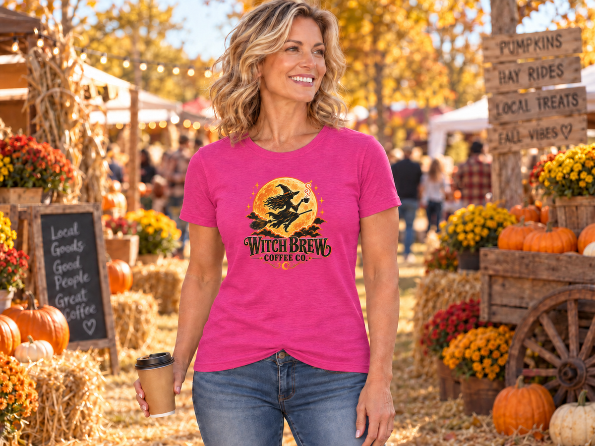 Witch Brew Coffee Co.  - Women's Tri Tee