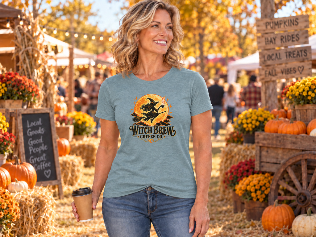 Witch Brew Coffee Co.  - Women's Tri Tee