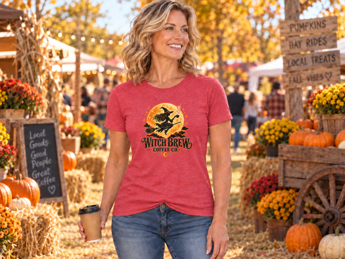 Witch Brew Coffee Co.  - Women's Tri Tee