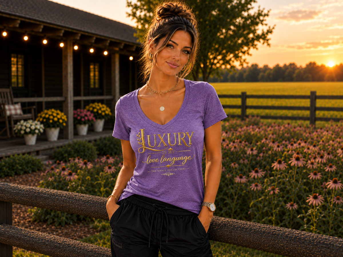 "Luxury is My Love Language"  Women's Tee