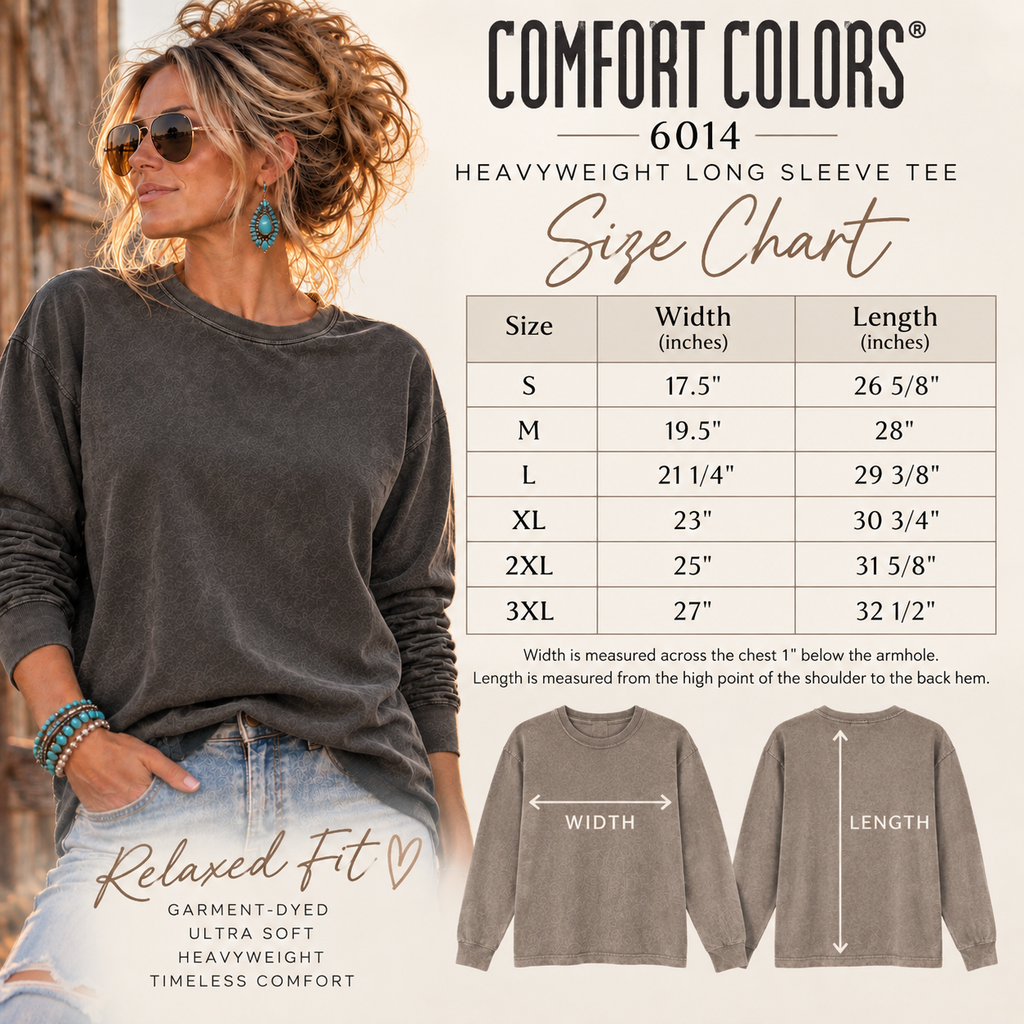 Western Longhorn Skull Long Sleeve Tee – Boho Cowgirl Floral Sun Shirt