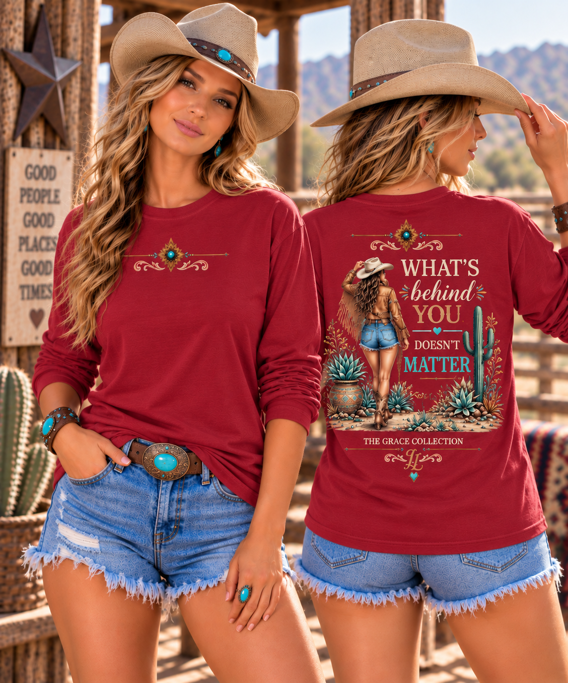 What's Behind You Doesn't Matter - Long Sleeve Tee