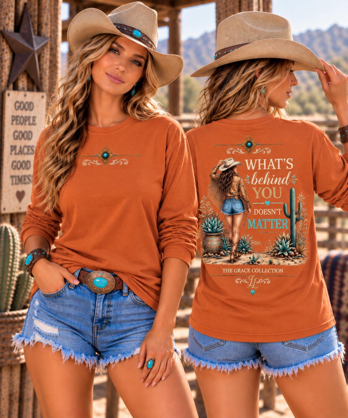 What's Behind You Doesn't Matter - Long Sleeve Tee