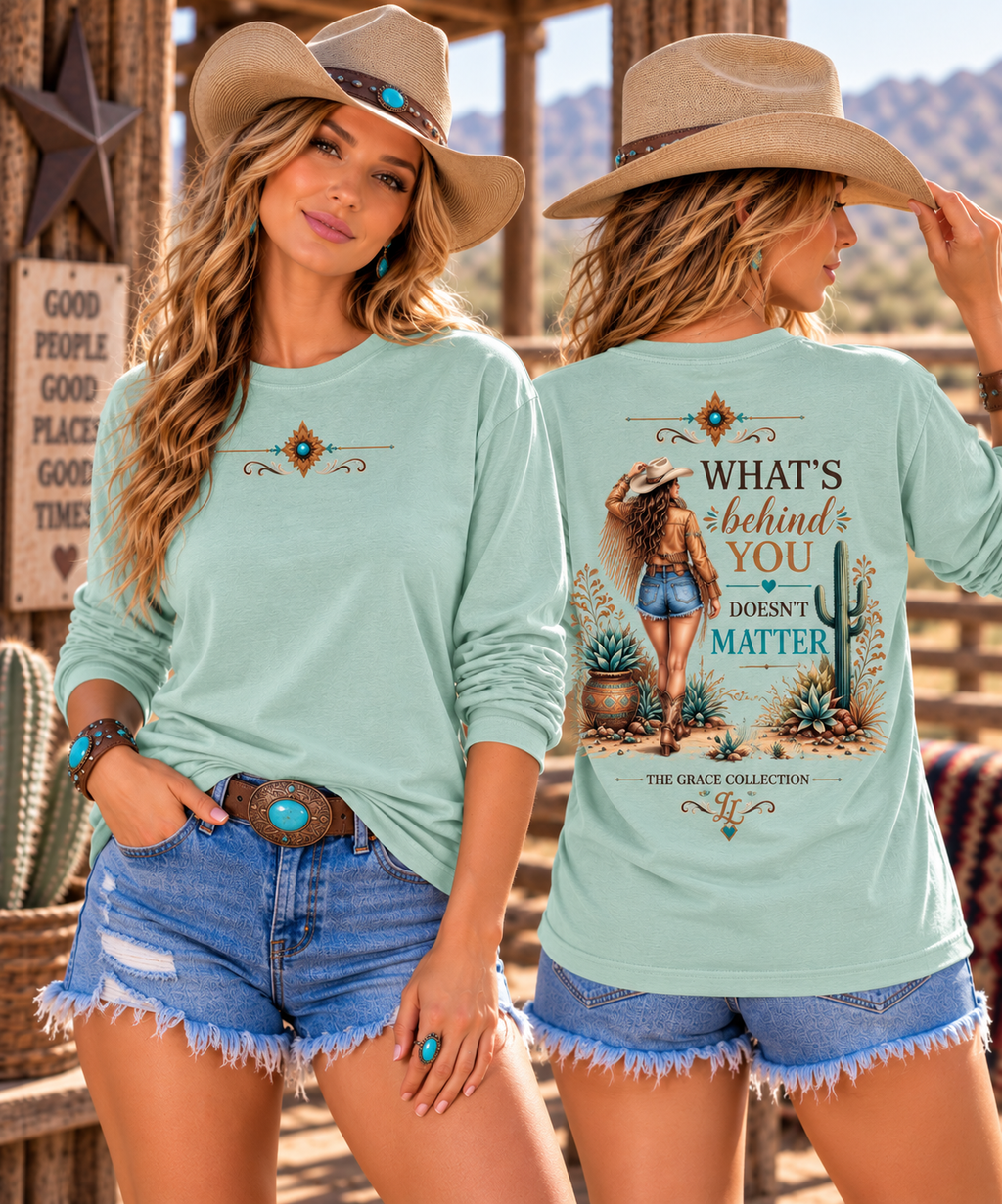 What's Behind You Doesn't Matter - Long Sleeve Tee