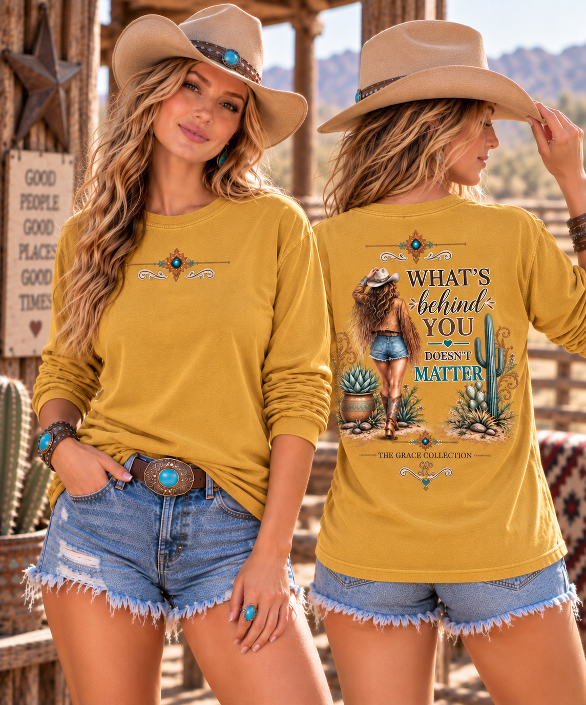 What's Behind You Doesn't Matter - Long Sleeve Tee