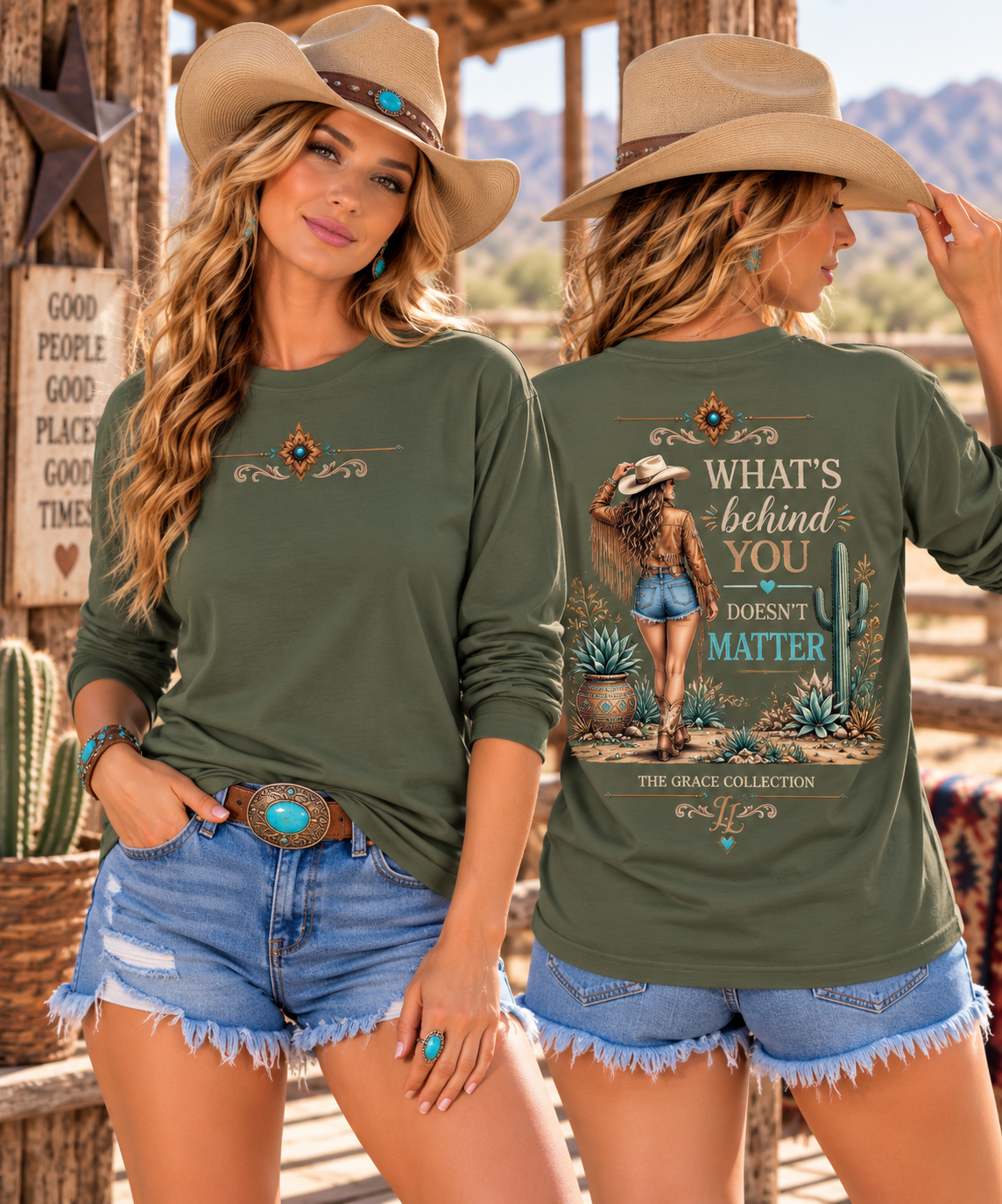 What's Behind You Doesn't Matter - Long Sleeve Tee