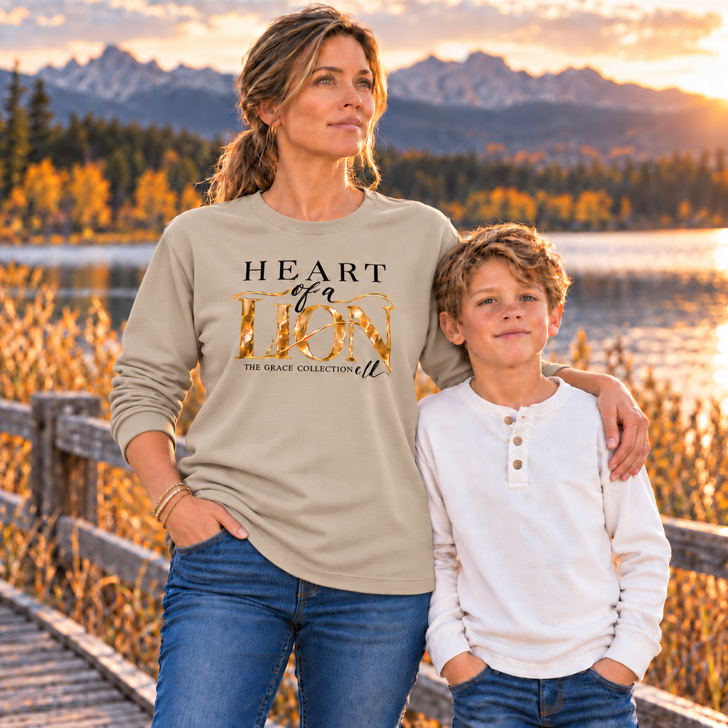 Heart of a Lion - Long Sleeve Tee