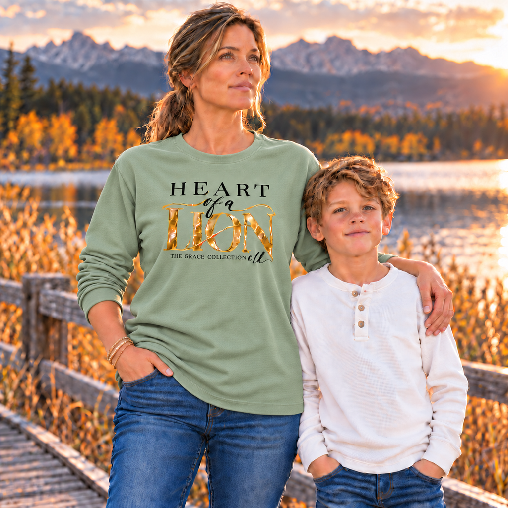 Heart of a Lion - Long Sleeve Tee