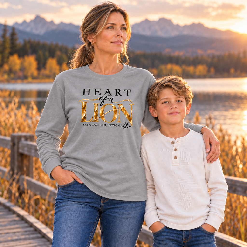 Heart of a Lion - Long Sleeve Tee