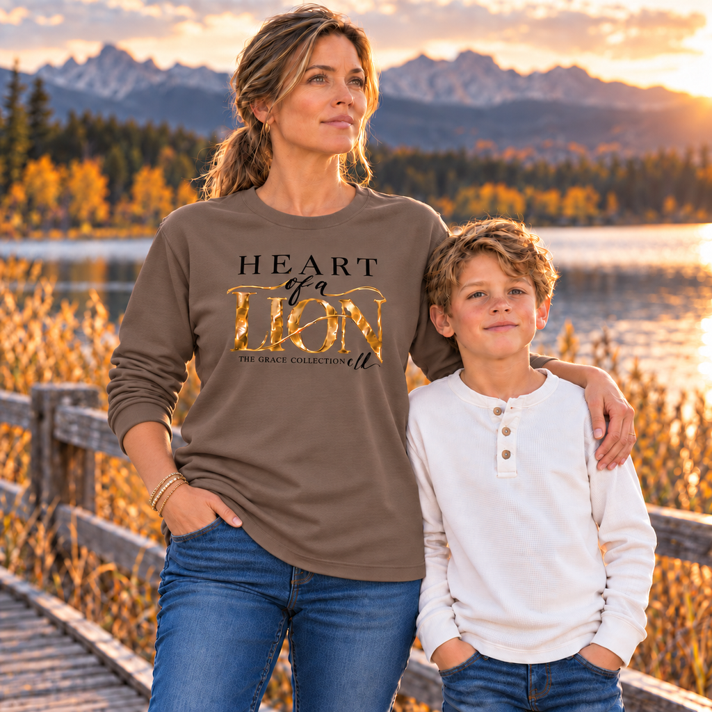 Heart of a Lion - Long Sleeve Tee