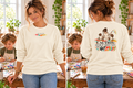 Loose Fit Long Sleeve Tee - Caution: Creating My Favorite People Could Get Messy